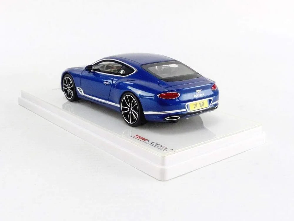 TRUE SCALE MINIATURES BENTLEY CONTINENTAL SEQUIN BLUE