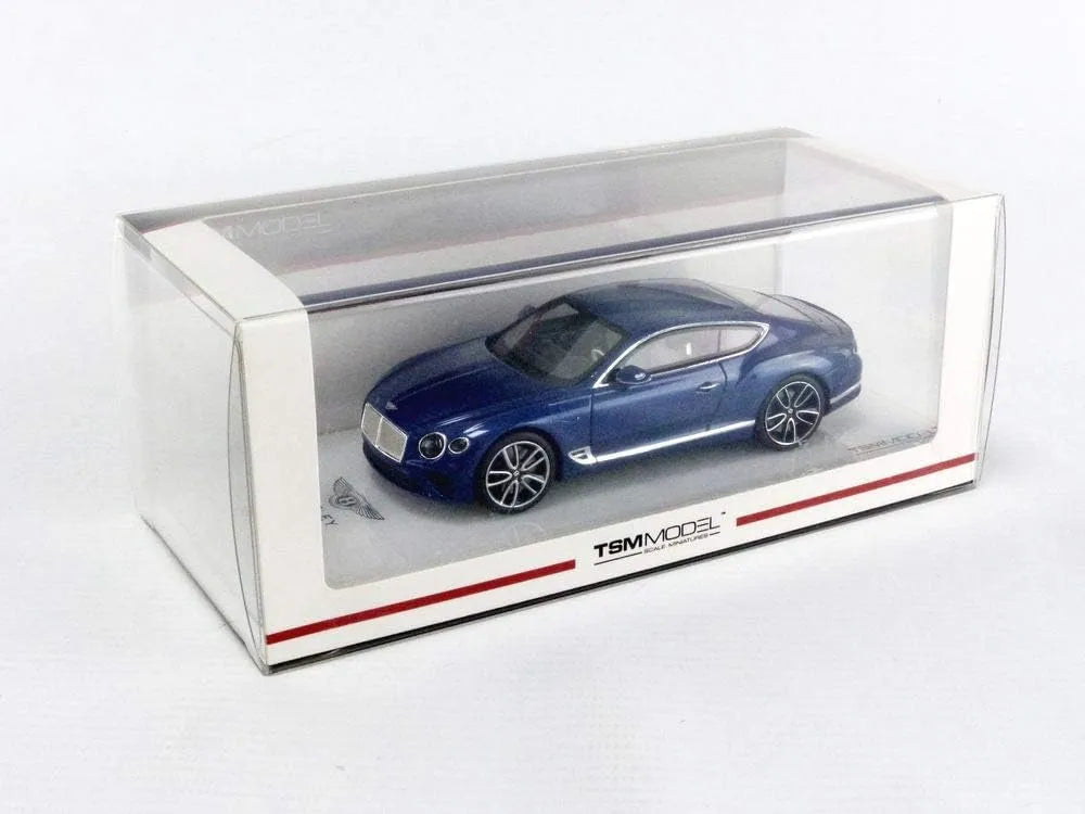TRUE SCALE MINIATURES BENTLEY CONTINENTAL SEQUIN BLUE