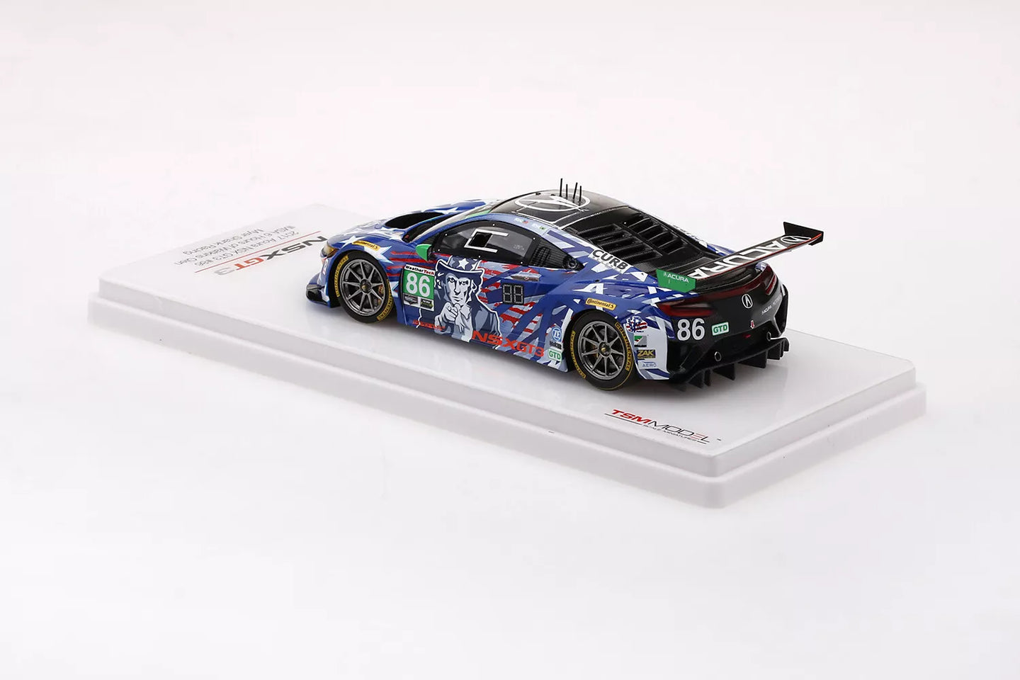 TRUESCALE MINIATURES ACURA NSX GT3 NO.86