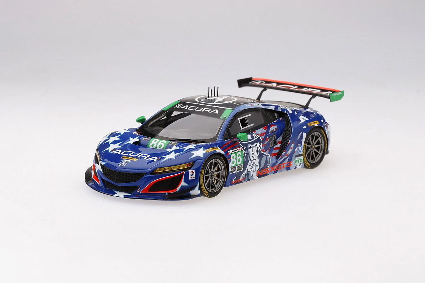 TRUESCALE MINIATURES ACURA NSX GT3 NO.86