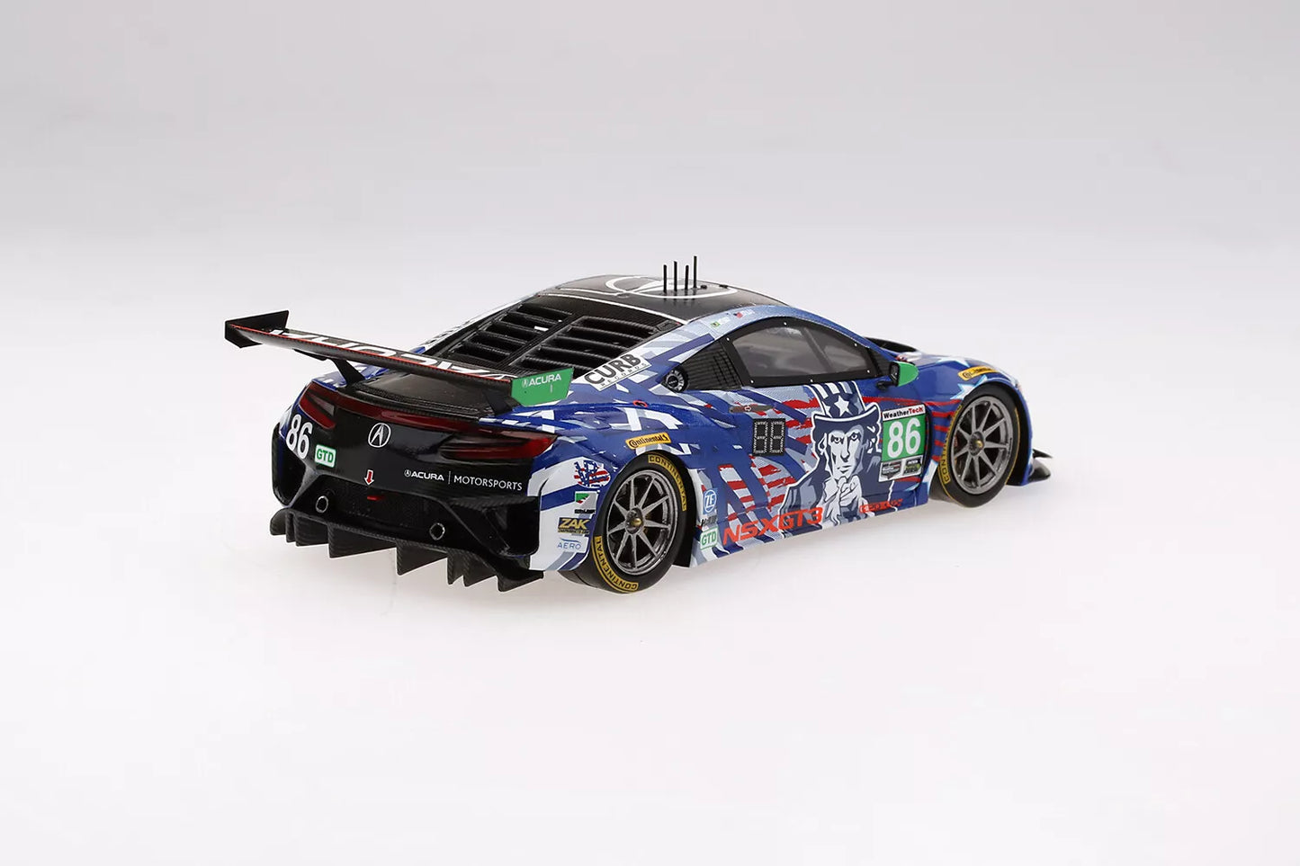 TRUESCALE MINIATURES ACURA NSX GT3 NO.86