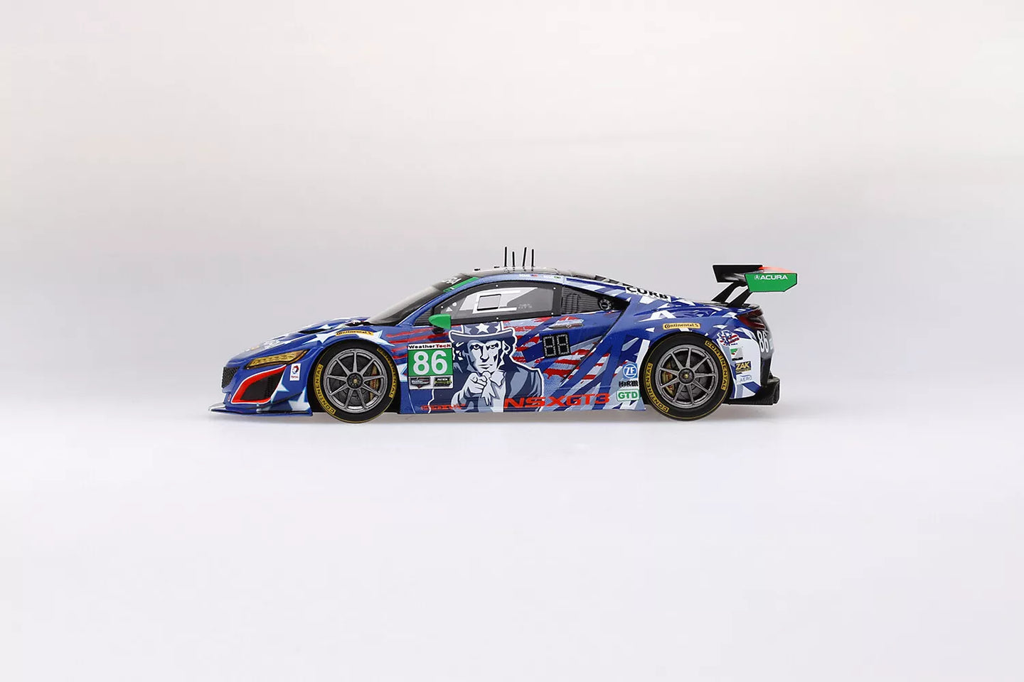 TRUESCALE MINIATURES ACURA NSX GT3 NO.86