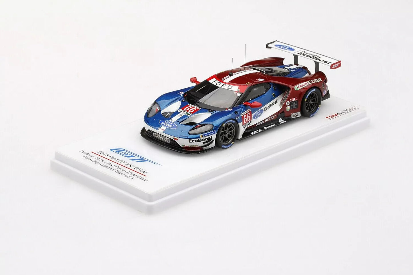 TRUESCALE MINIATURES FORD GT LMGTE NO.66