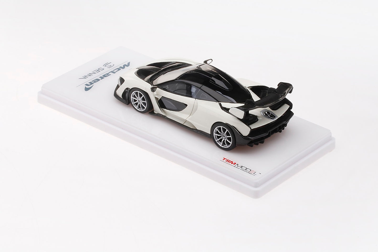 TRUESCALE MINIATURES MCLAREN SENNA WHITE