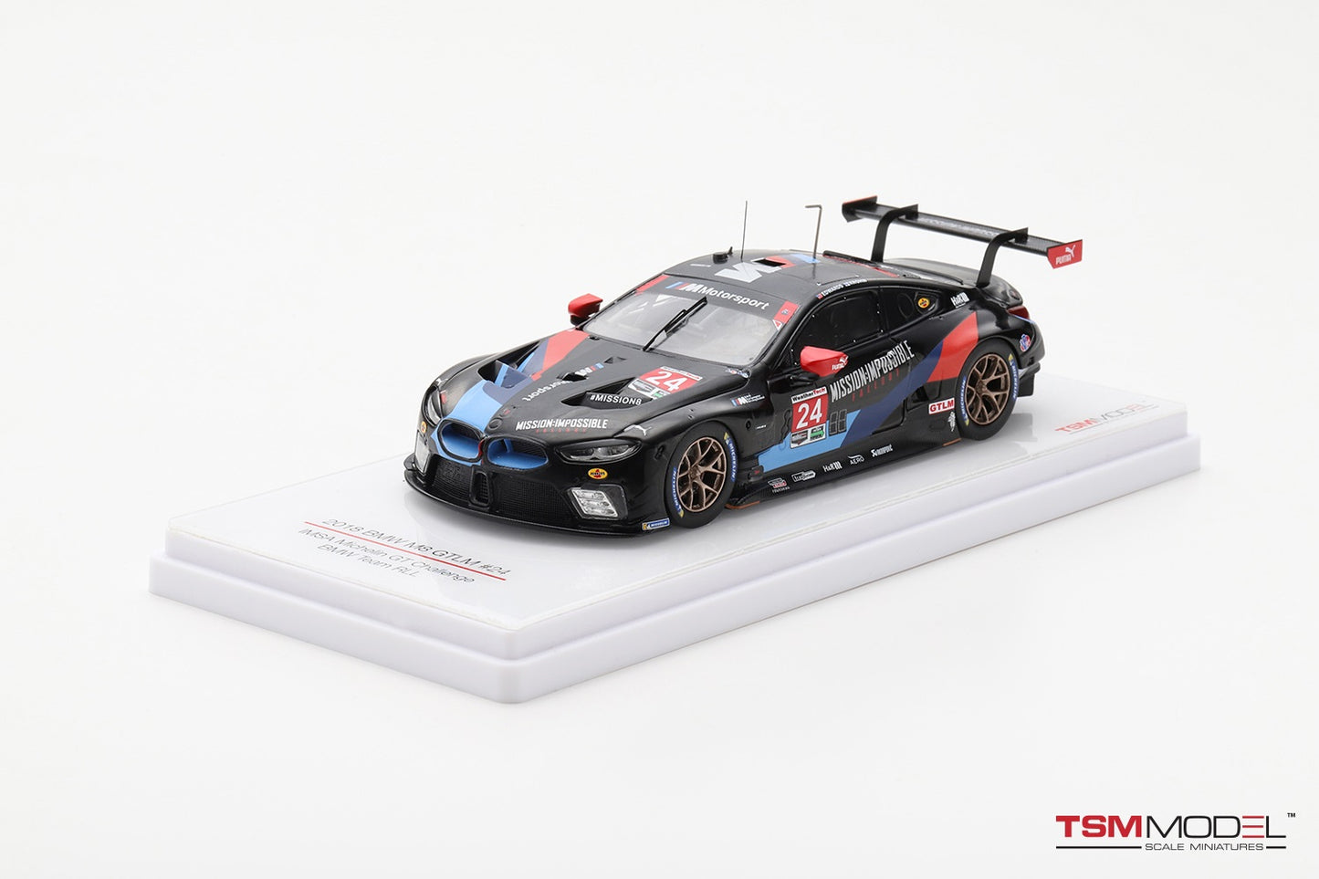 TRUE SCALE MINIATURES BMW M8 GTLM NO.24