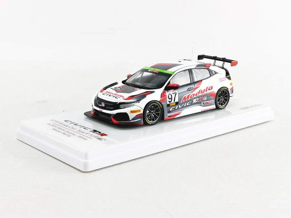 TRUESCALE MINIATURES HONDA CIVIC TYPE R TCR #97 2018