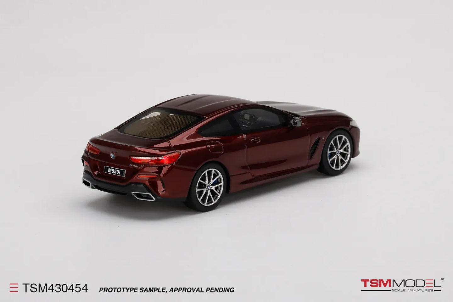 TRUE SCALE MINIATURES BMW M850I AVENTURINE RED