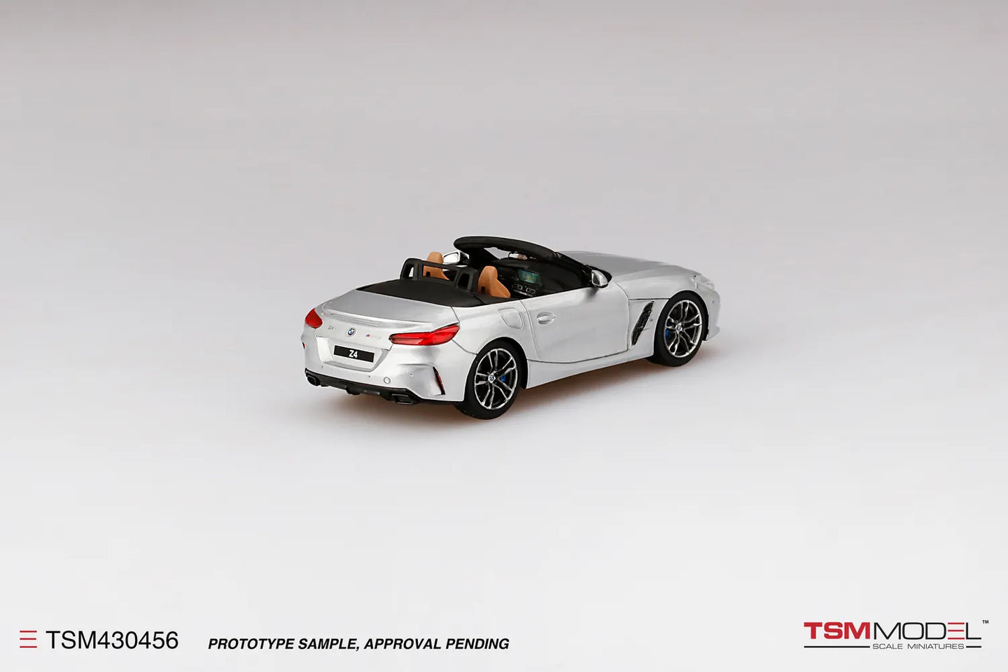 TRUE SCALE MINIATURES BMW Z4 2019 GLACIER SILVER