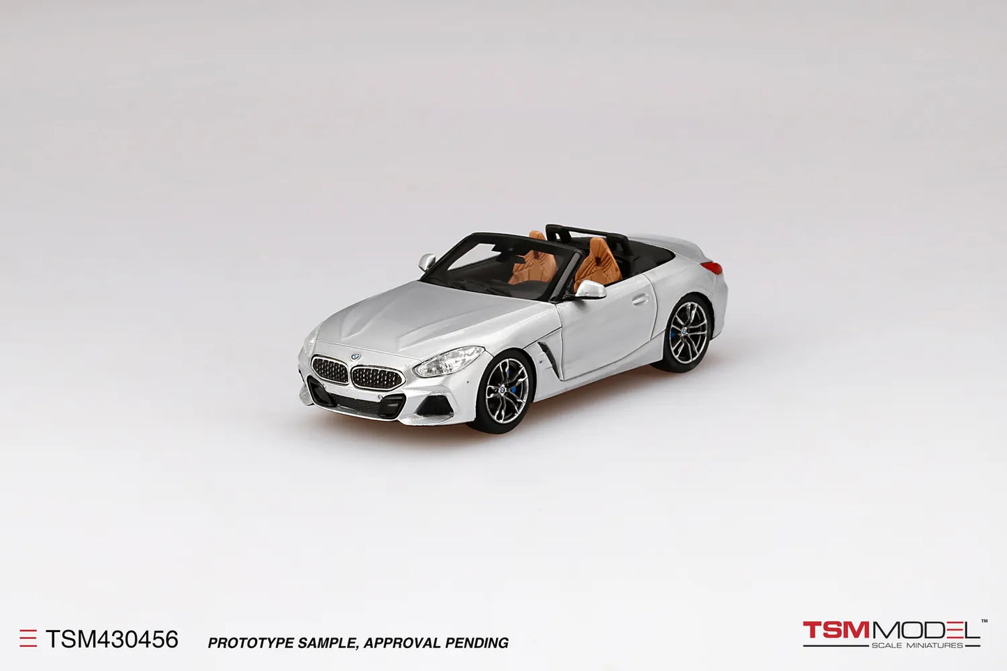 TRUE SCALE MINIATURES BMW Z4 2019 GLACIER SILVER