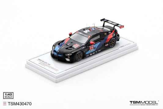 TRUESCALE MINIATURES BMW M8 GTE NO.24 2019 IMSA LAGUNA SECA GTLM 2ND PLACE BMW TEAM RLL