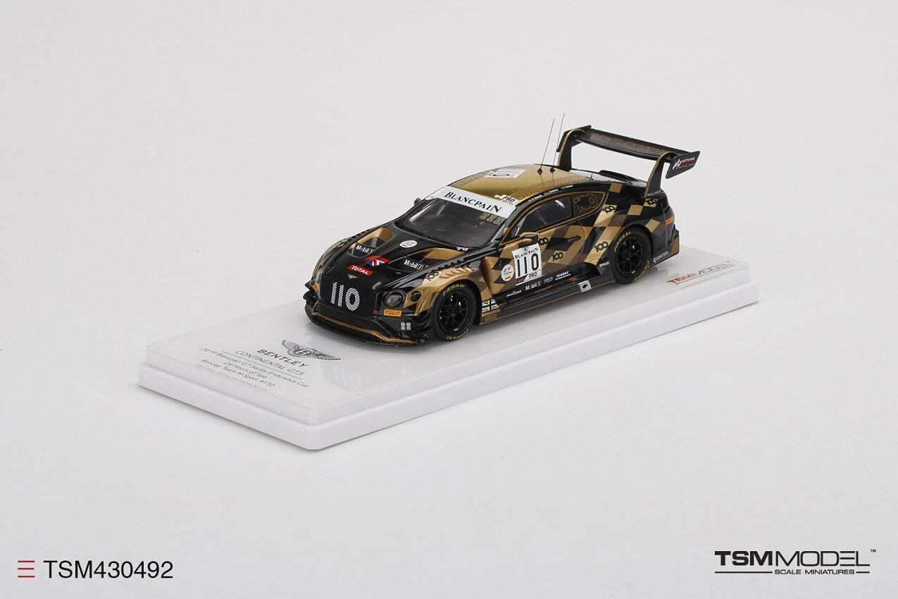 TRUESCALE MINIATURES BENTLEY CONTINENTAL GT3 NO.110