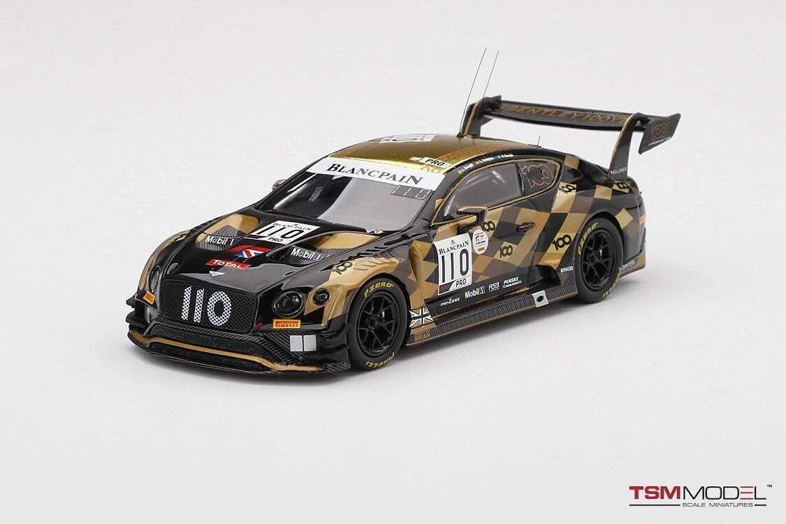 TRUESCALE MINIATURES BENTLEY CONTINENTAL GT3 NO.110