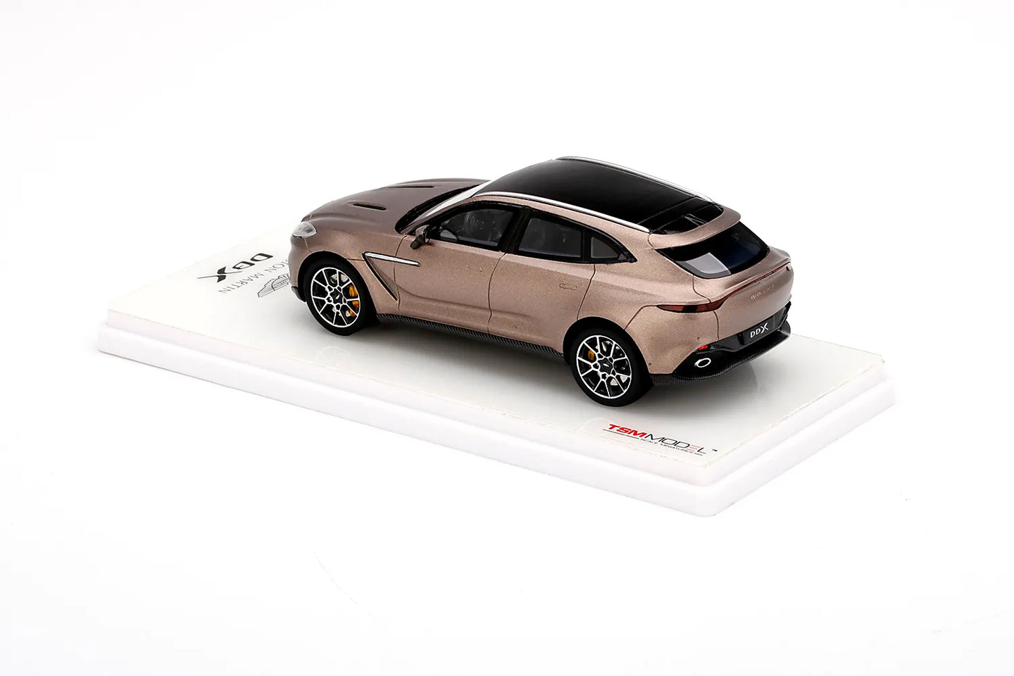 TRUE SCALE MINIATURES ASTON MARTIN DBX SATIN SOLAR BRONZE
