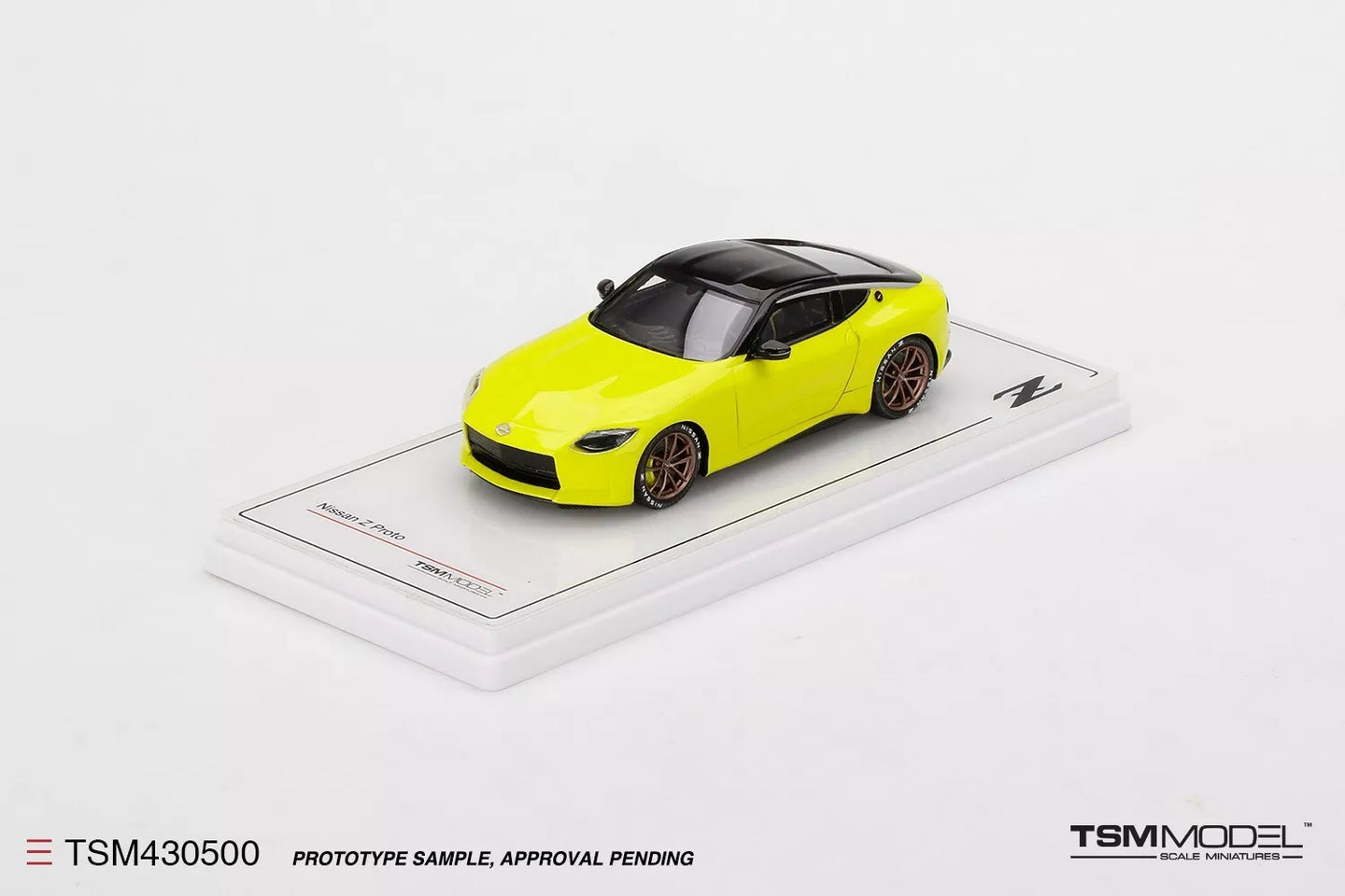 TRUESCALE MINIATURES NISSAN Z PROTO YELLOW