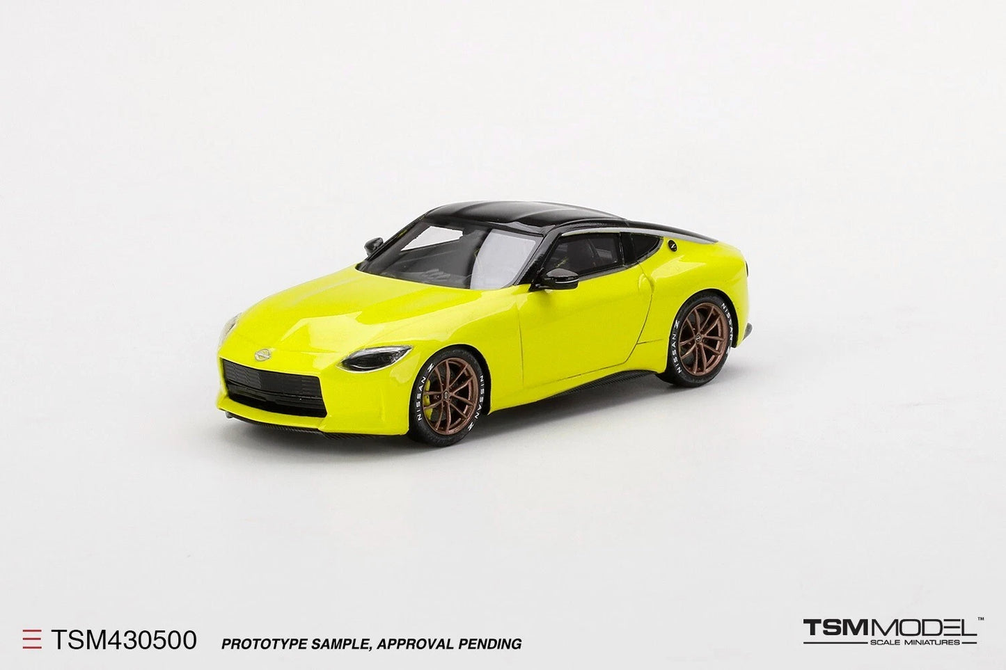 TRUESCALE MINIATURES NISSAN Z PROTO YELLOW