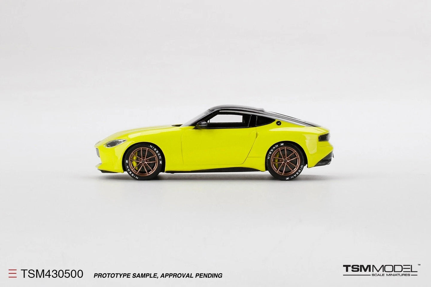 TRUESCALE MINIATURES NISSAN Z PROTO YELLOW