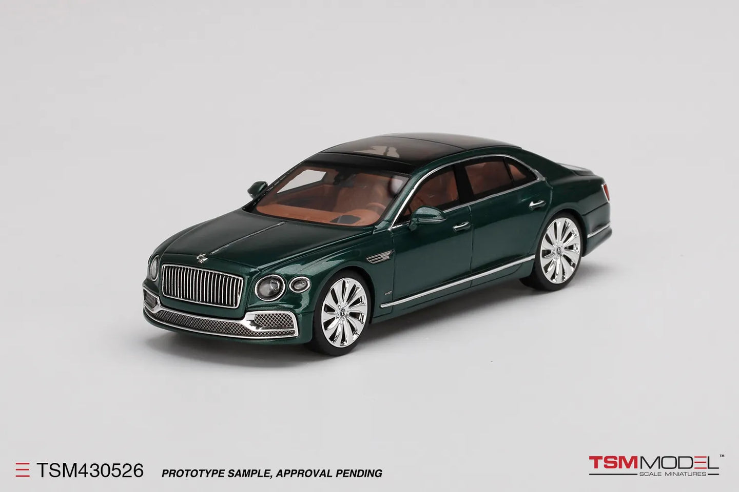 TRUE SCALE MINIATURES BENTLEY FLYING SPUR VERDANT