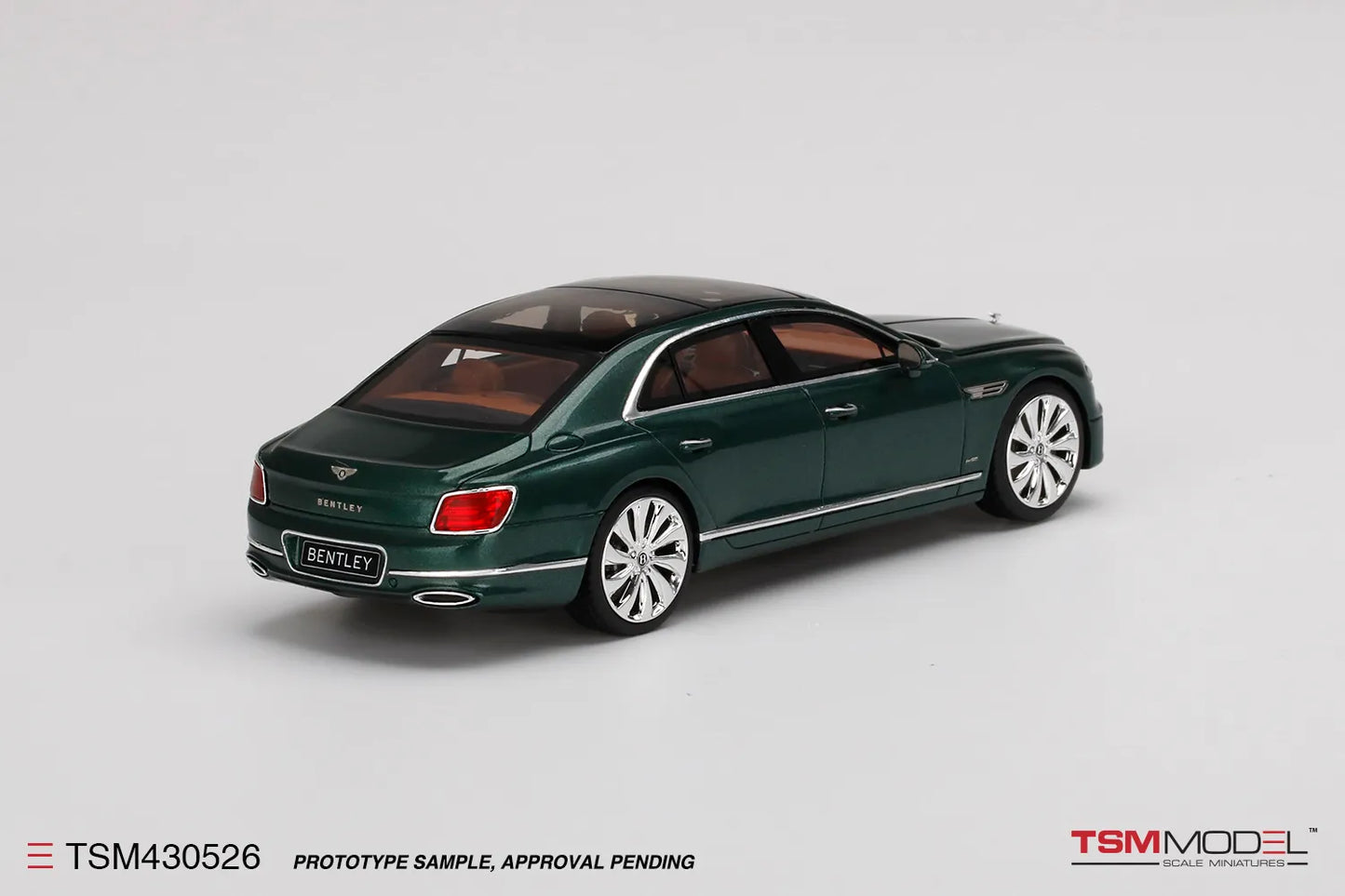 TRUE SCALE MINIATURES BENTLEY FLYING SPUR VERDANT