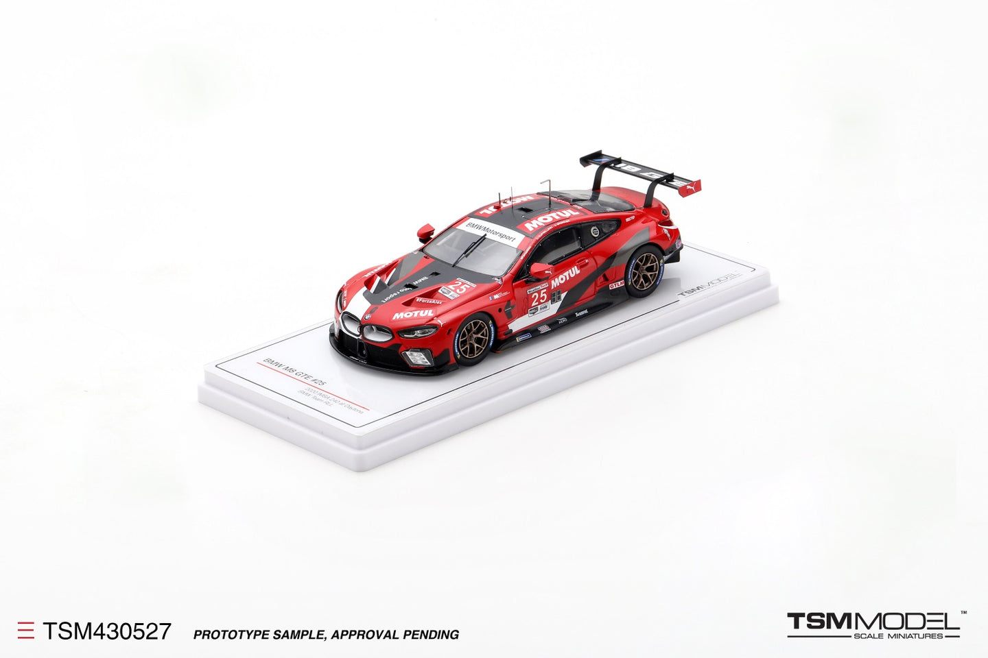 TRUESCALE MINIATURES BMW M8 GTE #25 2020 IMSA 240 AT DAYTONA