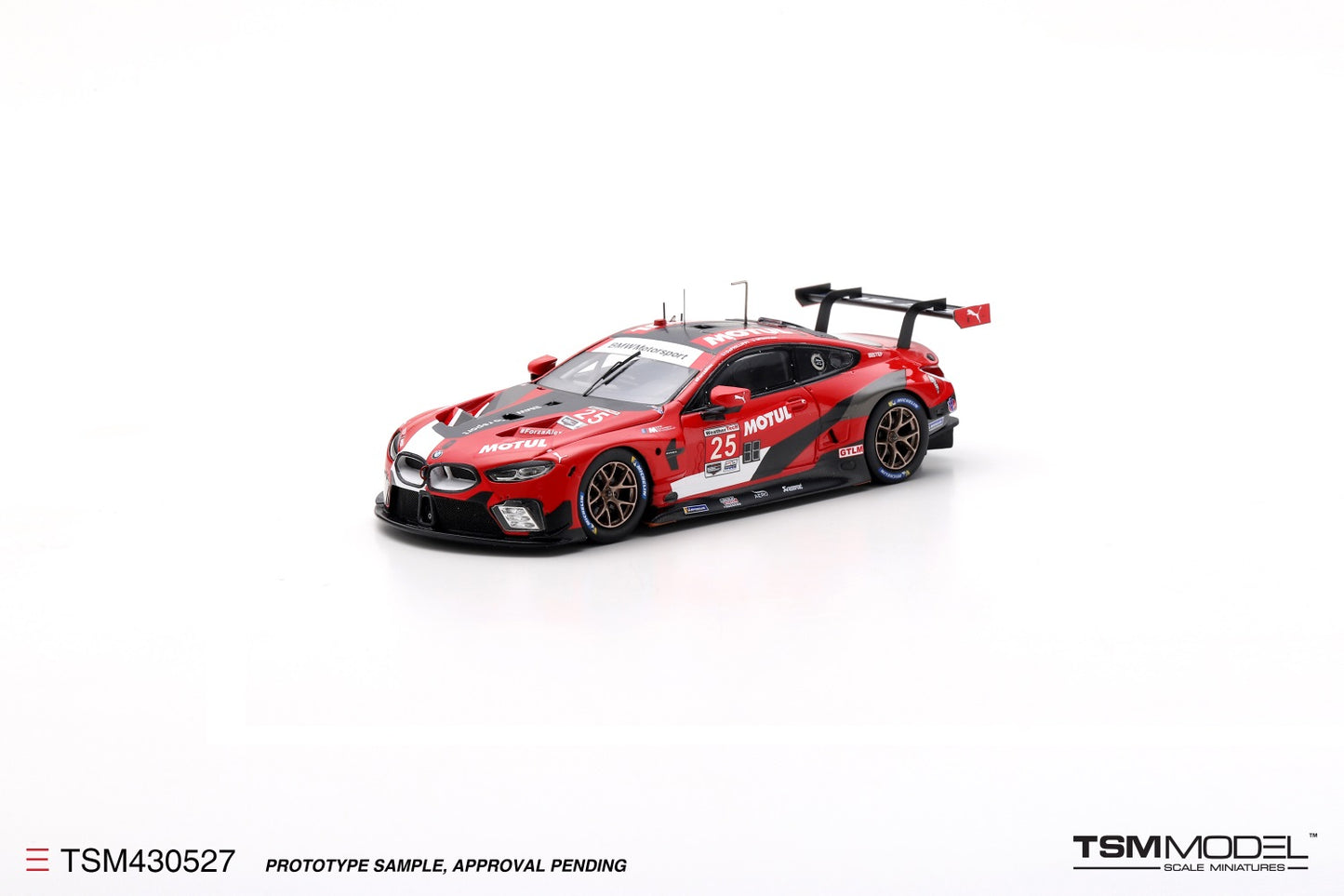 TRUESCALE MINIATURES BMW M8 GTE #25 2020 IMSA 240 AT DAYTONA