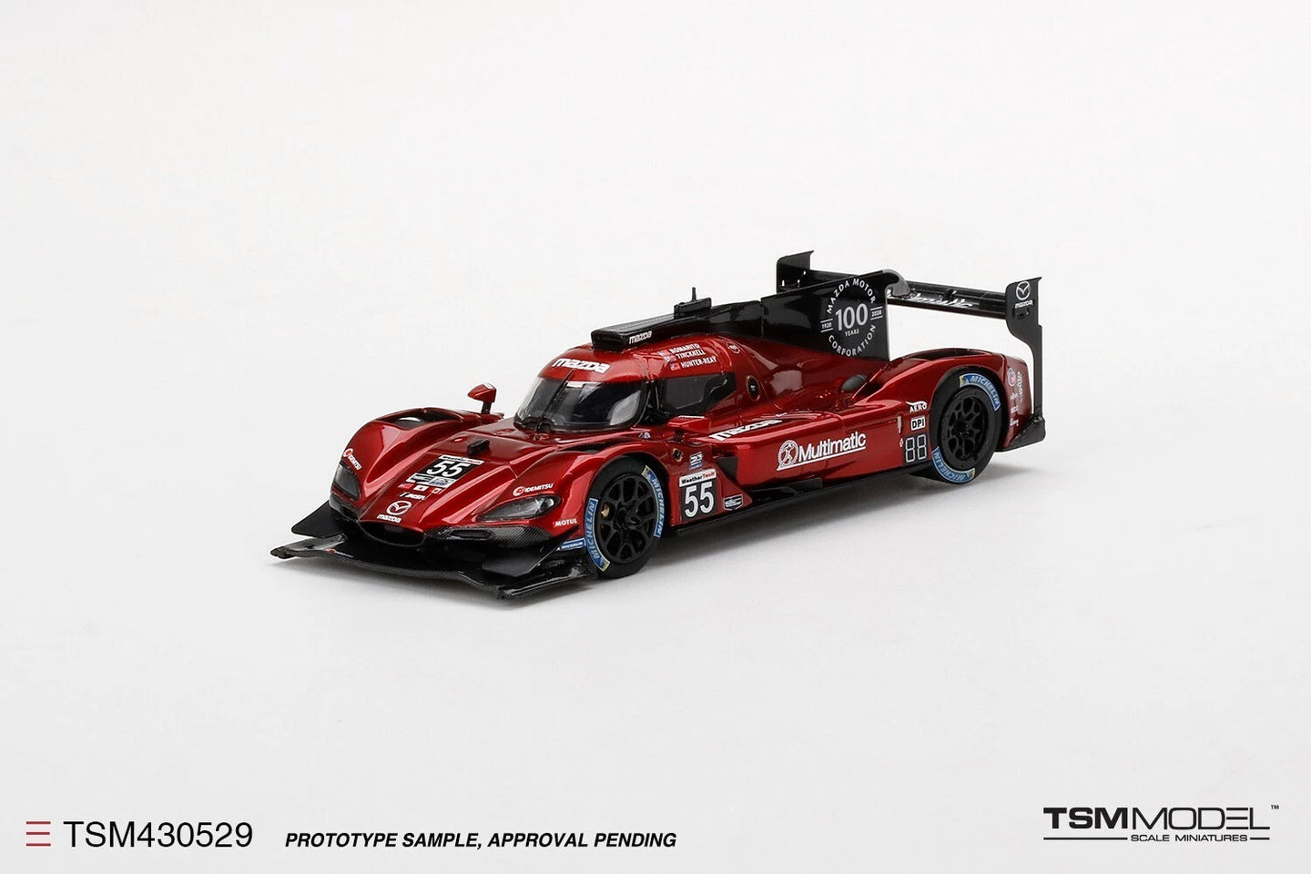 TRUESCALE MINIATURES MAZDA RT24-P DPI NO.55 2020 IMSA 240 AT DAYTONA WINNER