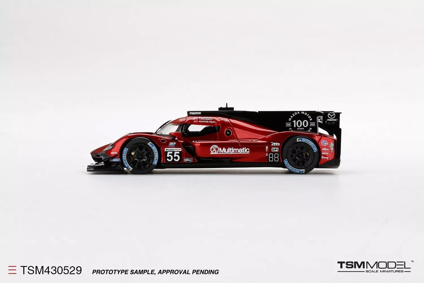 TRUESCALE MINIATURES MAZDA RT24-P DPI NO.55 2020 IMSA 240 AT DAYTONA WINNER