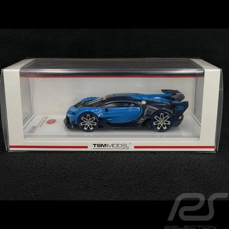 TRUE SCALE MINIATURES BUGATTI VISION GRAN TURISMO LIGHT BLUE