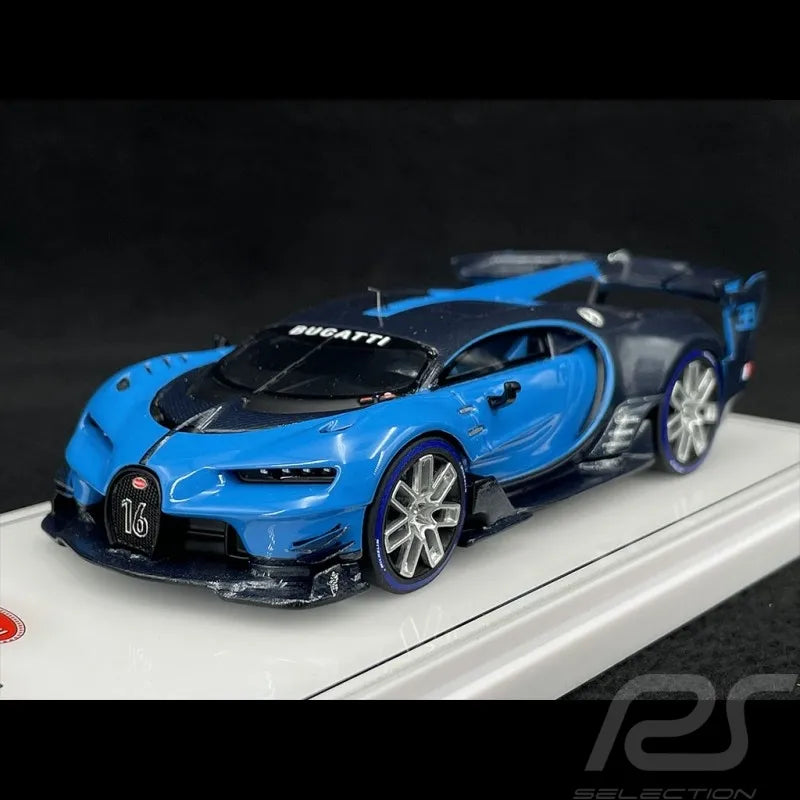 TRUE SCALE MINIATURES BUGATTI VISION GRAN TURISMO LIGHT BLUE