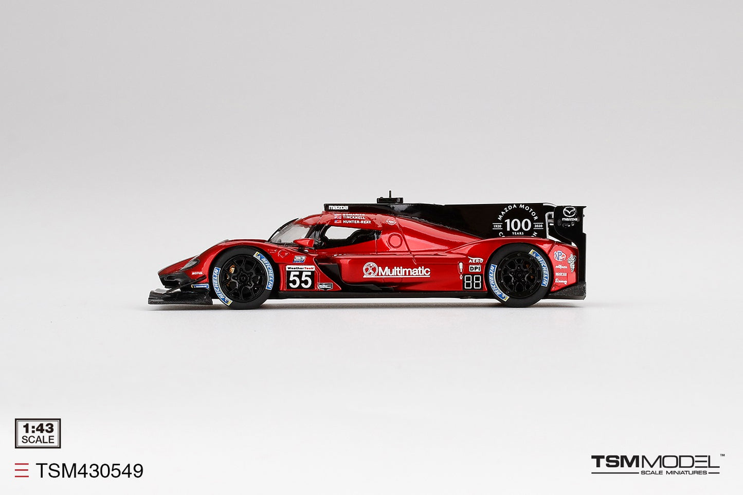 TRUESCALE MINIATURES MAZDA RT24-P DPI NO.55 MAZDA MOTORSPORTS 2020