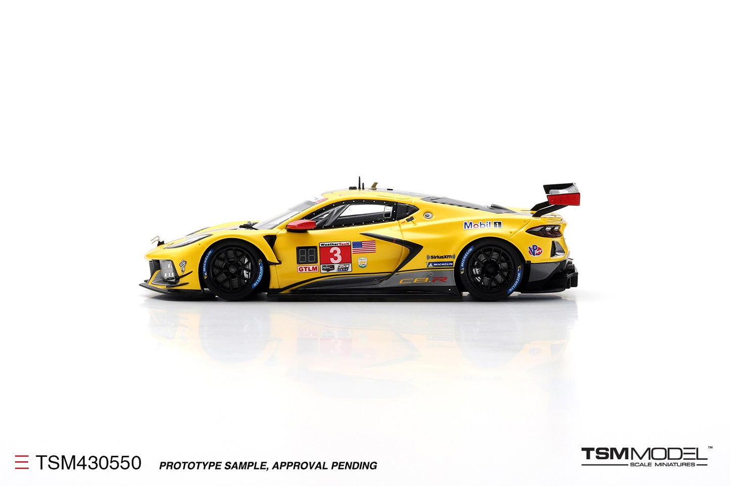 TRUE SCALE MINIATURES CORVETTE C8.R NO.3 2021 IMSA 24 HRS OF DAYTONA