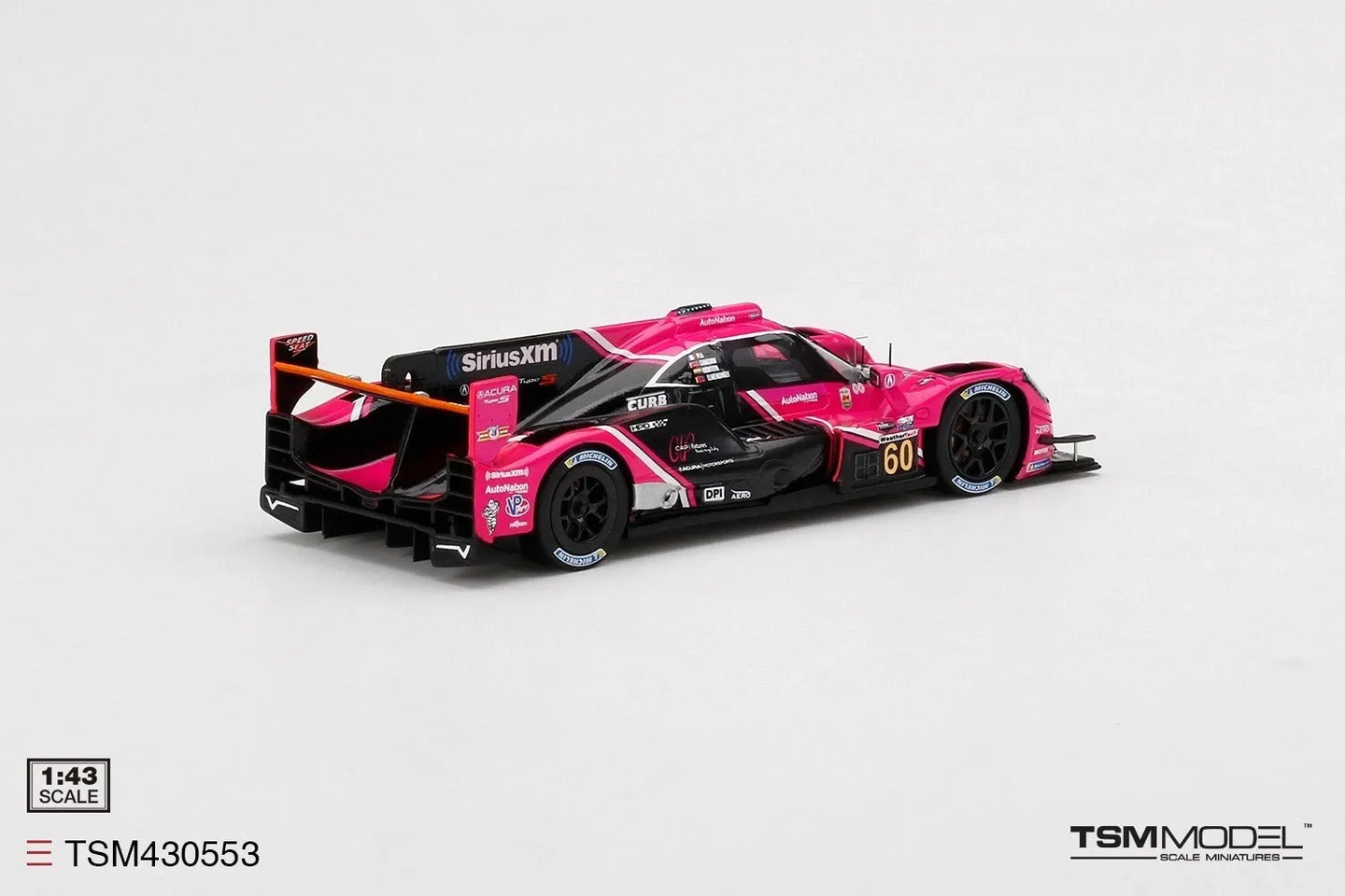 TRUE SCALE MINIATURES ACURA ARX-05 DPI NO.60 2021 IMSA DAYTONA 24 HRS MEYER SHANK RACING
