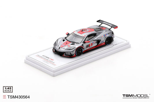 TRUESCALE MINIATURES CORVETTE C8.R NO.3 2021 12 HRS OF SEBRING