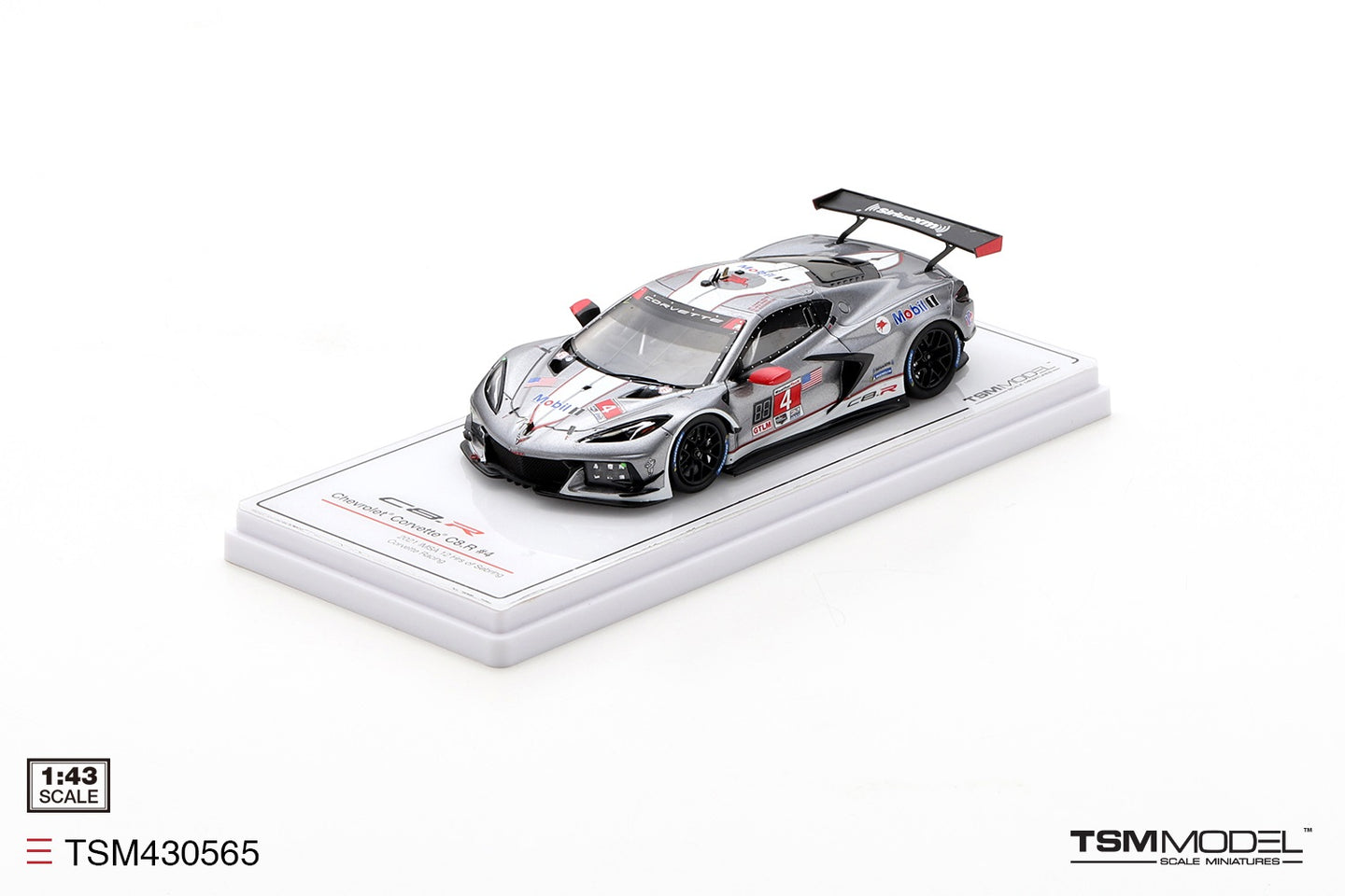TRUESCALE MINIATURES CORVETTE C8.R NO.4 2021 IMSA 12 HRS OF SEBRING