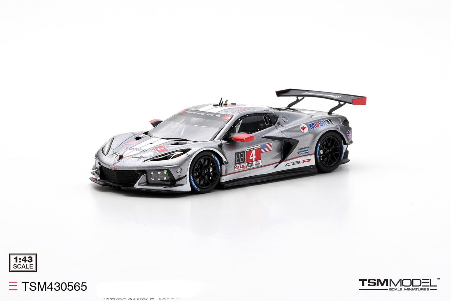 TRUESCALE MINIATURES CORVETTE C8.R NO.4 2021 IMSA 12 HRS OF SEBRING
