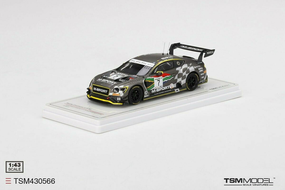 TRUESCALE MINIATURES BENTLEY CONTINENTAL GT3 NO.7 2020 INTERCONTINENTAL GT CHALLENGE