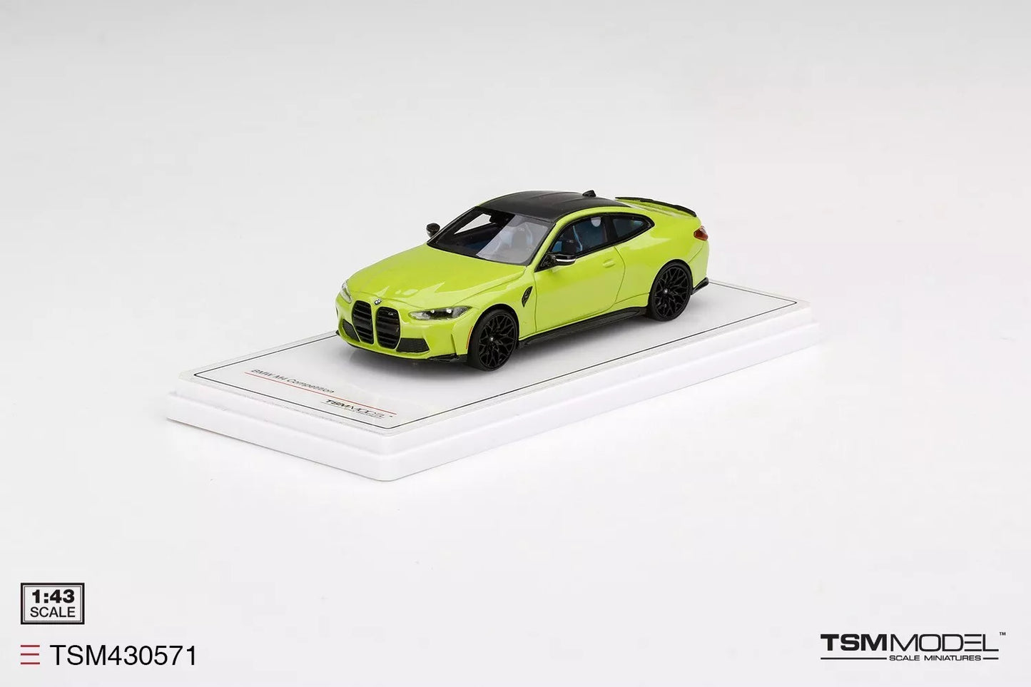 TRUESCALE MINIATURES BMW M4 COMPETITION (G82) SAN PAULO YELLOW