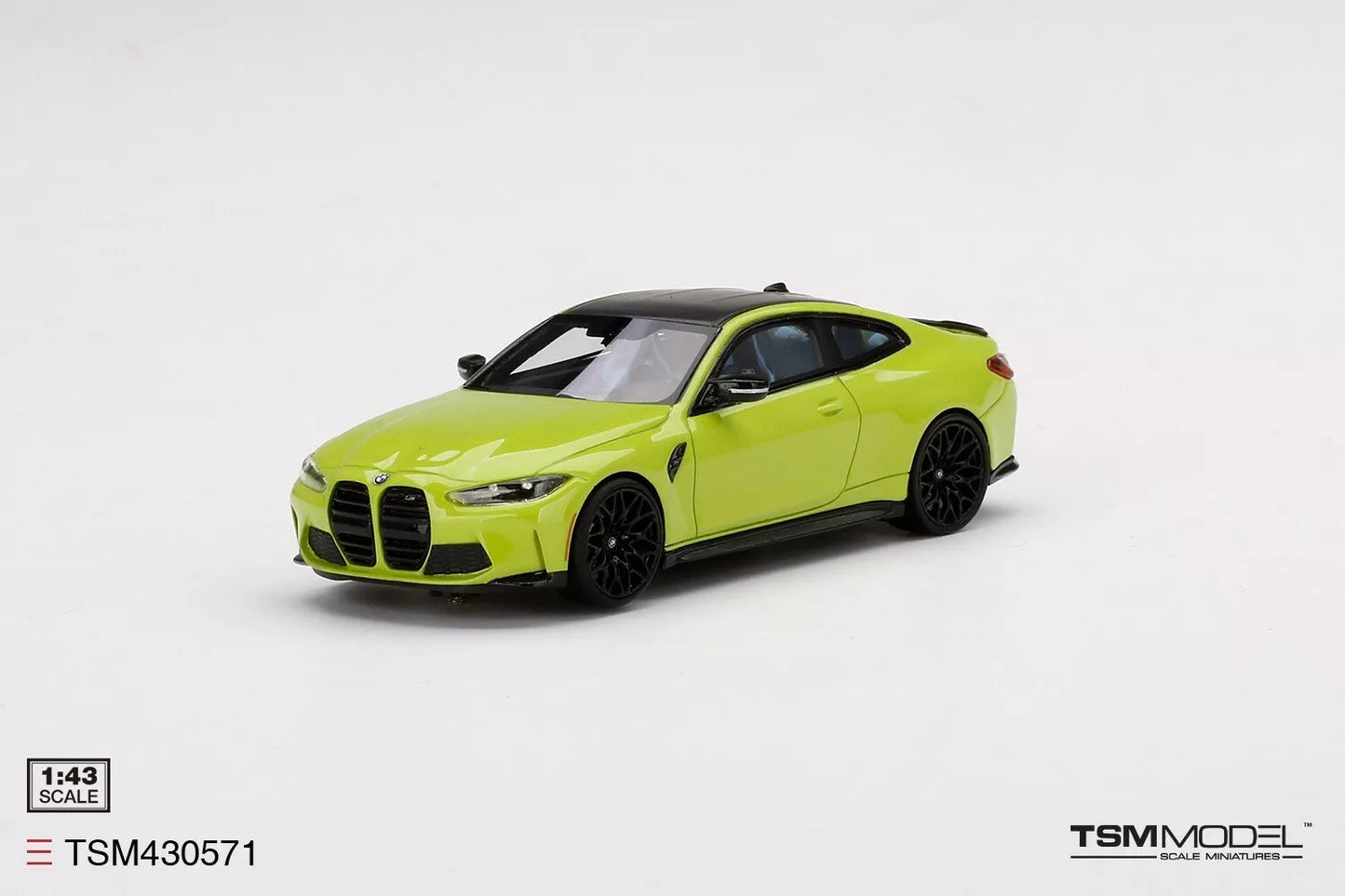 TRUESCALE MINIATURES BMW M4 COMPETITION (G82) SAN PAULO YELLOW