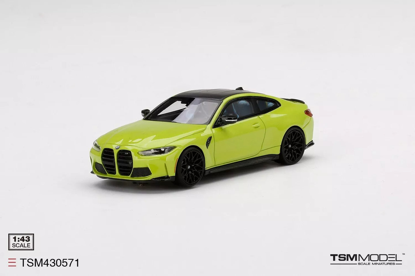 TRUESCALE MINIATURES BMW M4 COMPETITION (G82) SAN PAULO YELLOW