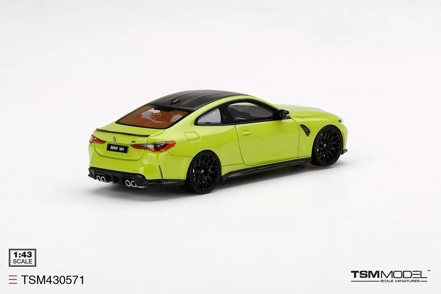 TRUESCALE MINIATURES BMW M4 COMPETITION (G82) SAN PAULO YELLOW