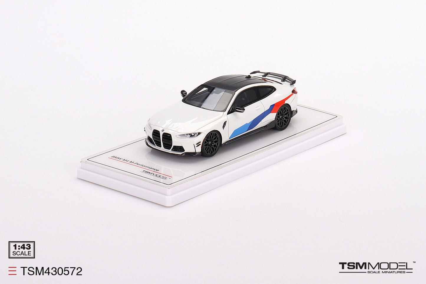 TRUESCALE MINIATURES BMW M4 M-PERFORMANCE (G82) ALPINE WHITE 2021
