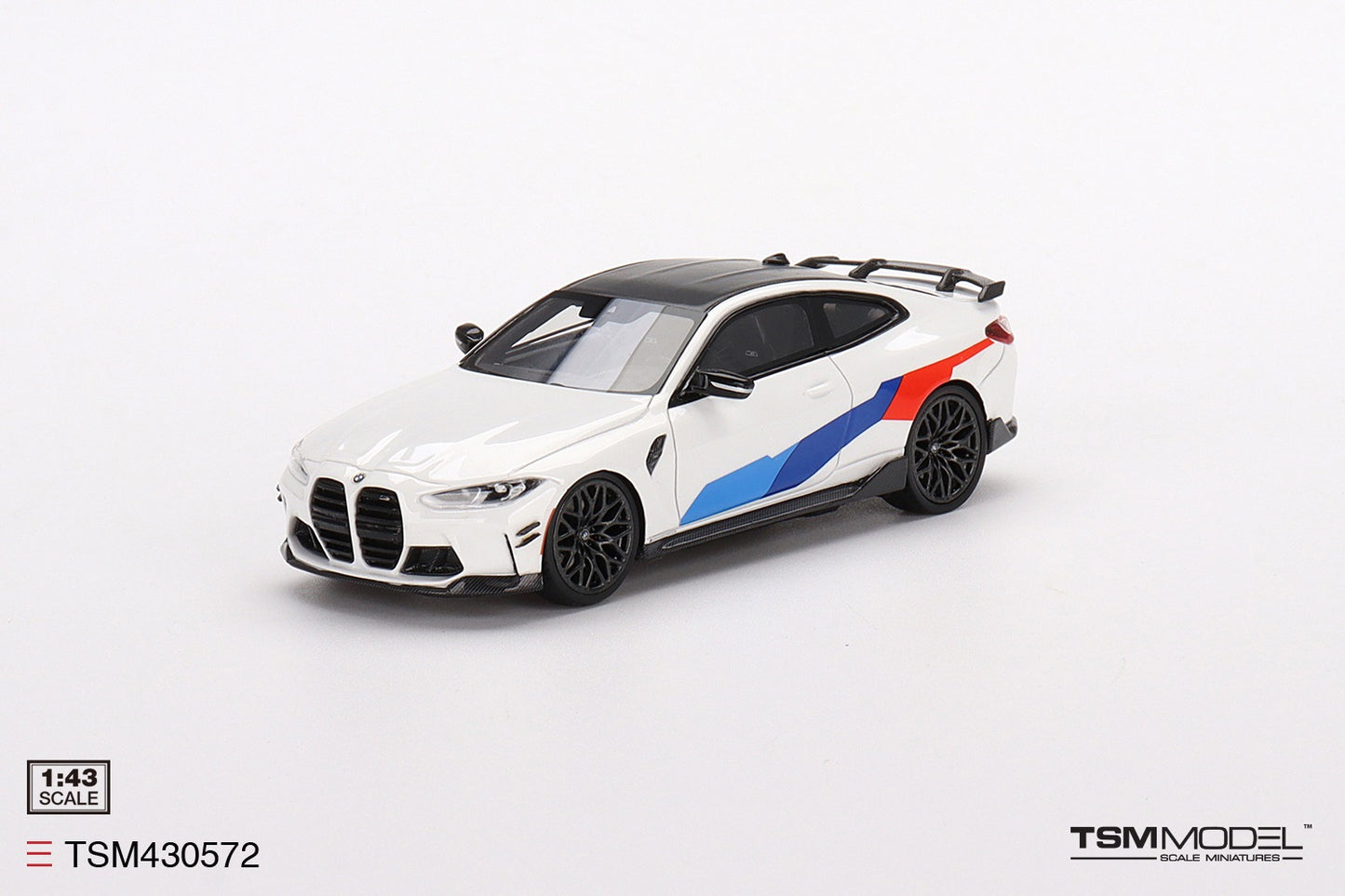 TRUESCALE MINIATURES BMW M4 M-PERFORMANCE (G82) ALPINE WHITE 2021