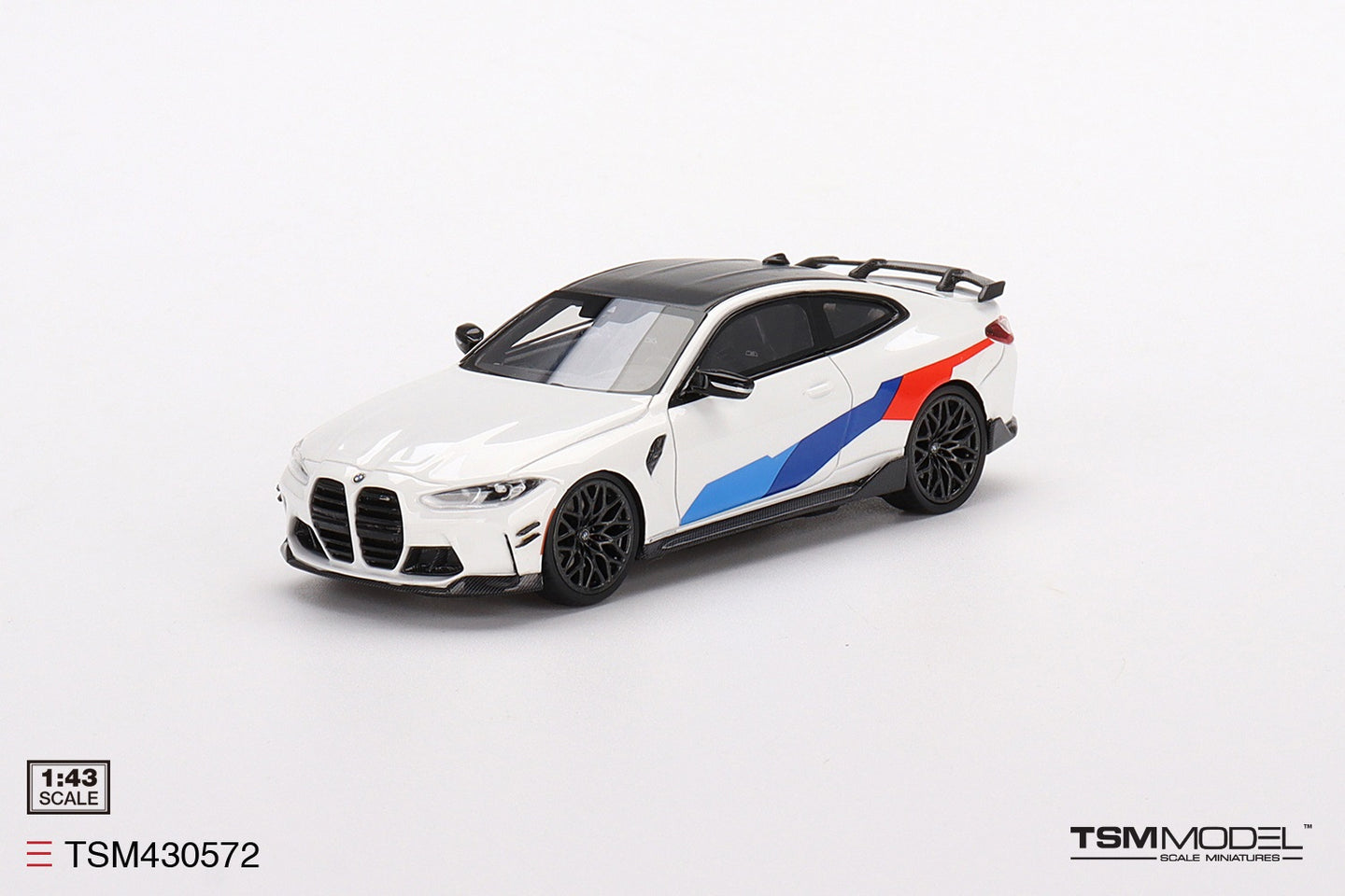 TRUESCALE MINIATURES BMW M4 M-PERFORMANCE (G82) ALPINE WHITE 2021