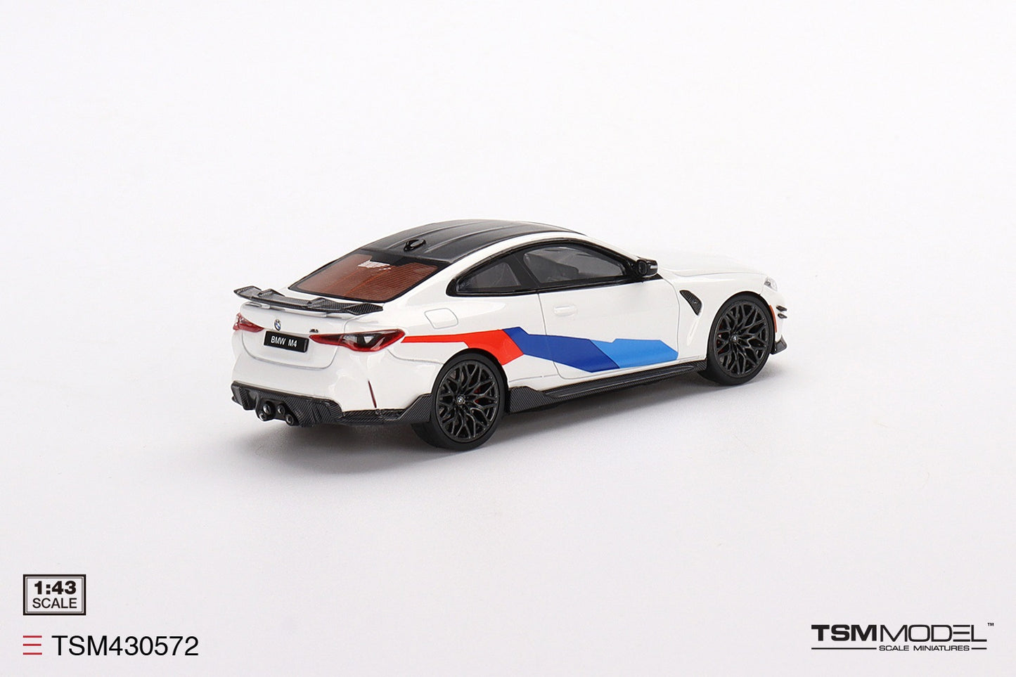 TRUESCALE MINIATURES BMW M4 M-PERFORMANCE (G82) ALPINE WHITE 2021