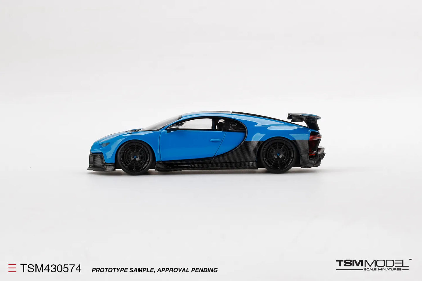 TRUE SCALE MINIATURES BUGATTI CHIRON PUR SPORT BLUE