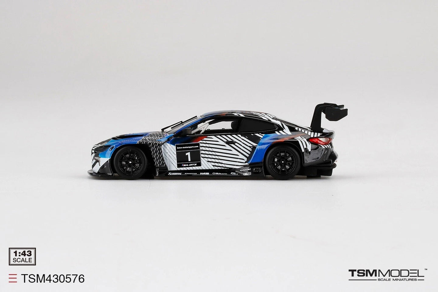 TRUESCALE MINIATURES BMW M4 GT3 TEST CAR VER 1