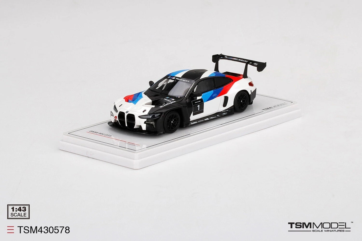 TRUESCALE MINIATURES BMW M4 GT3 PRESENTATION
