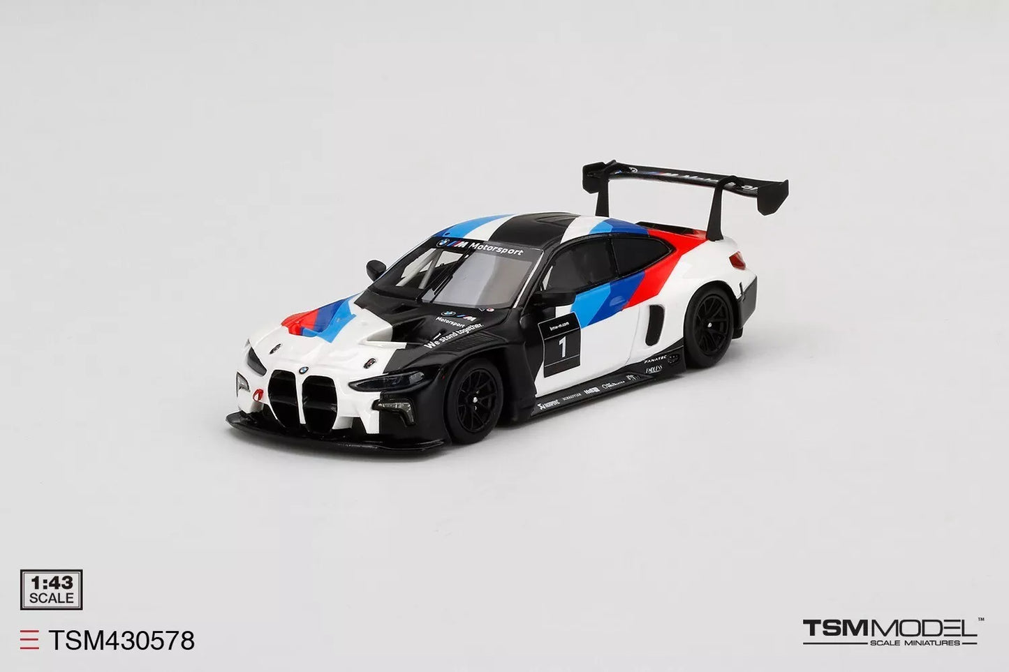TRUESCALE MINIATURES BMW M4 GT3 PRESENTATION