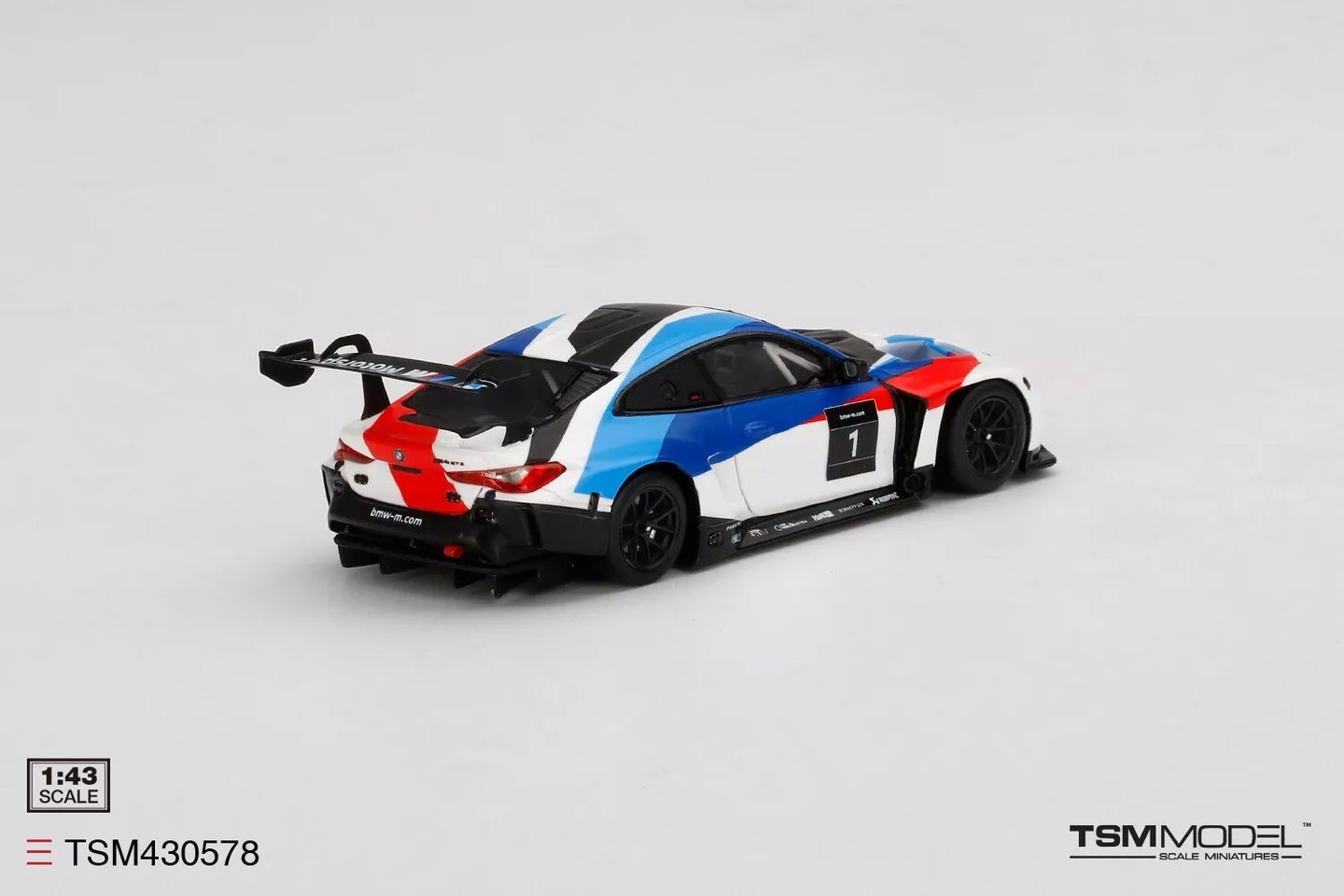 TRUESCALE MINIATURES BMW M4 GT3 PRESENTATION