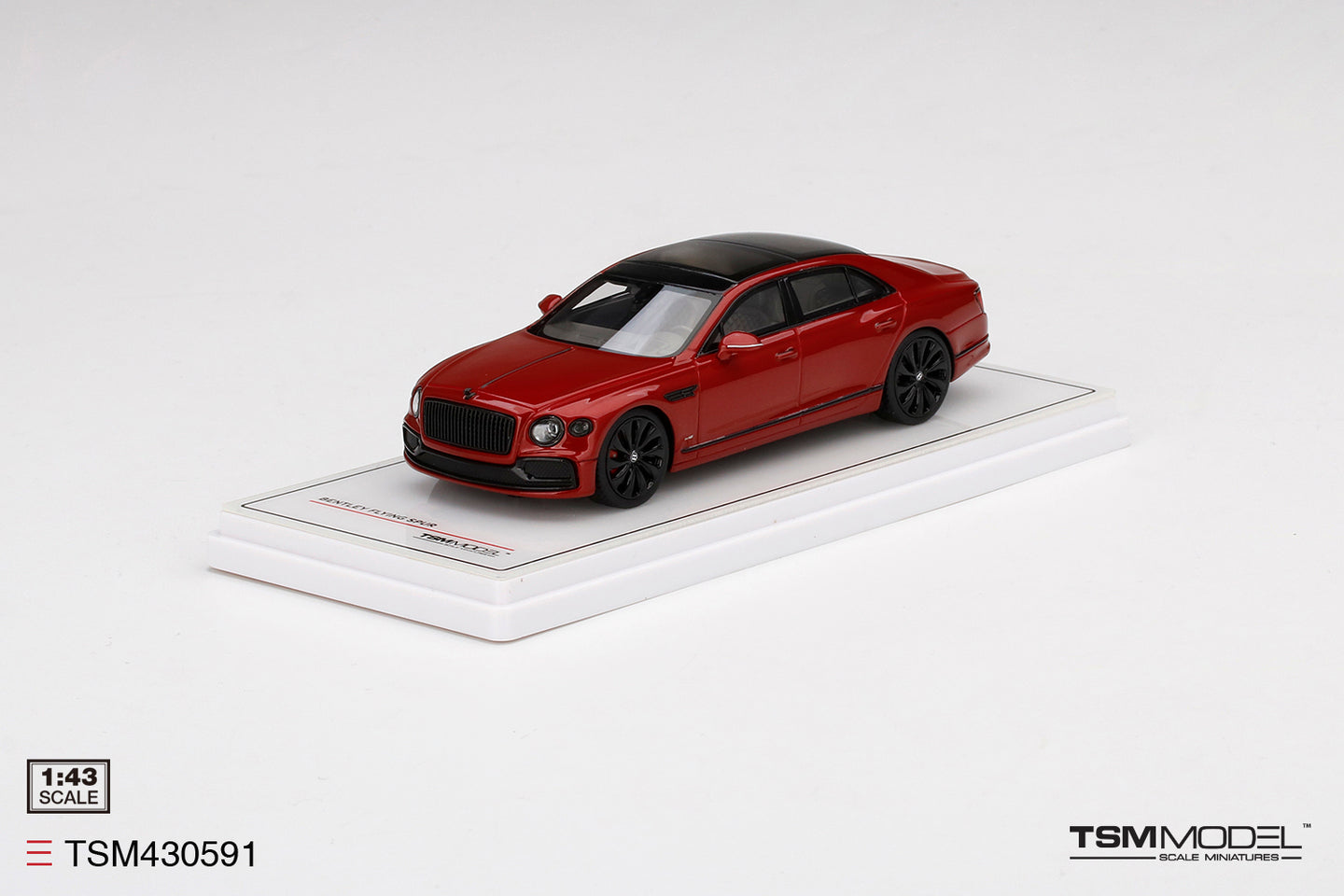 TRUESCALE MINIATURES BENTLEY FLYING SPUR DRAGON RED
