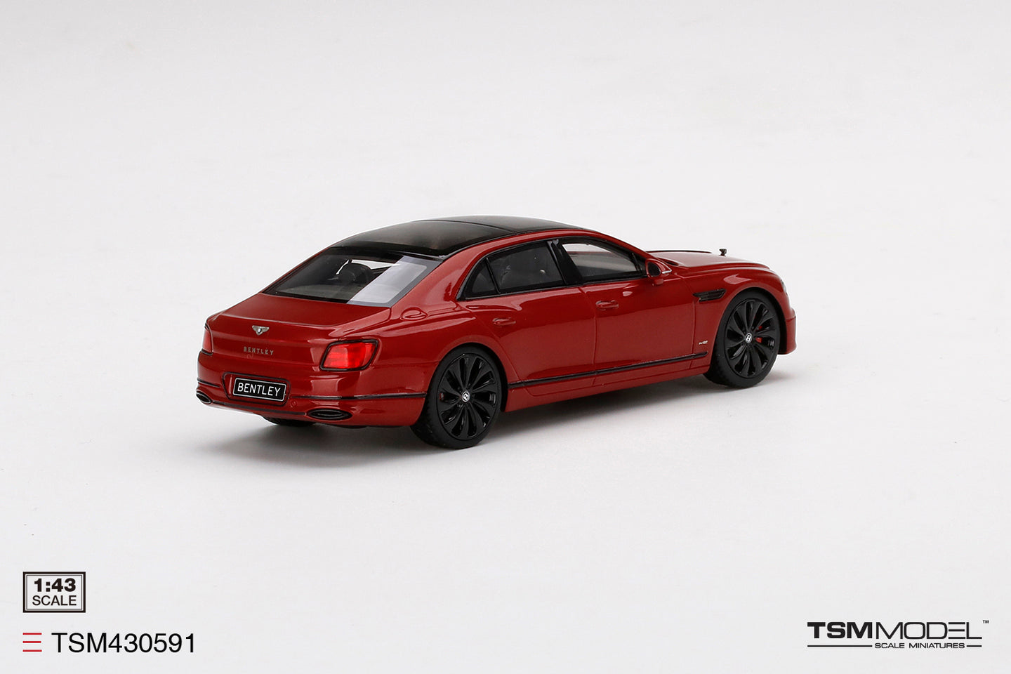 TRUESCALE MINIATURES BENTLEY FLYING SPUR DRAGON RED